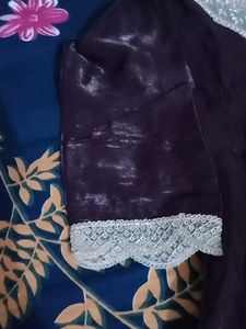 Elegant Maroon Kurta with Mirror Work