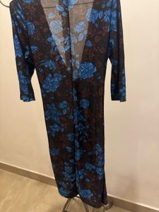 Party Wear Wrap Dress Printed Like New Not Worn