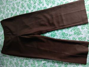 brown trouser pants