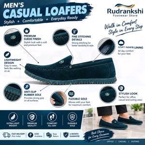 Men's Suede Loafers