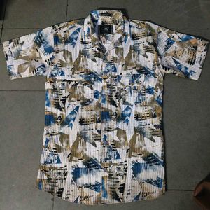 Men's Printed Short Sleeve Shirt