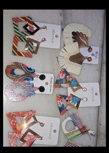 all 47 earring in 650rs only Boho Earrings S