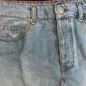 Bershka Denim mini skirt