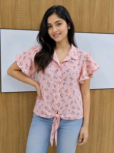 ✨ 2 Stylish Floral Tops Combo | Cute Korean Style