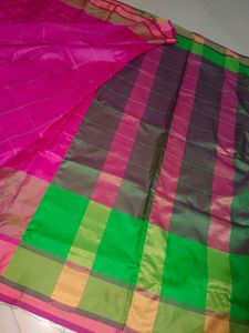 Pink Soft Silk Saree