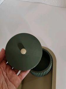 Modern Oval Tray with Lid Container