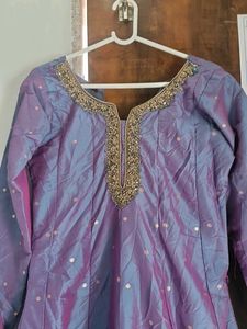 Beautiful Purple Long Gown
