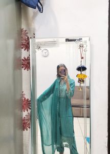 Beautiful Teal Kurta Set