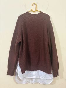 Chic Turtleneck Knit Sweater