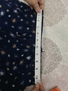 Cute Navy Star Print Shorts