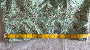 Designer thread work lace blouse