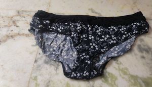 Floral Print Bikini Briefs