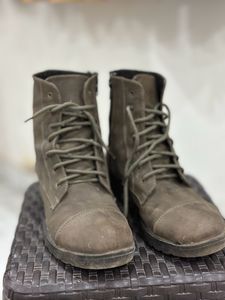 Women Army Green New Boots