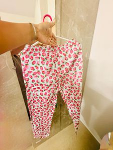 Strawberry Print Pajama Top