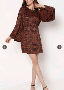 Boho Bell Sleeve Mini Dress