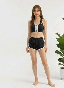 Adidas Sports Bra and Shorts Set