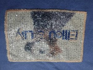 Blue T-Shirt with Sequins