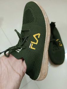 Fila Green Knit Sneakers