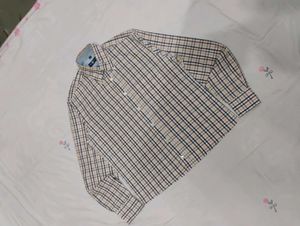 Checkered Button-Down Boxxy fit Shirt