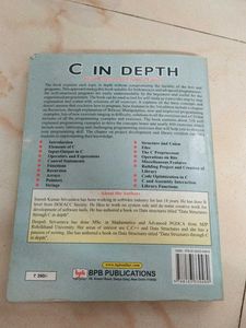 C In Depth Book