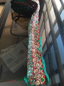 Set Of 2 Saree Lace Almost 9 Feet
