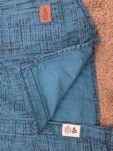 Salmon Short Sleeve Shirt w/ Tee - Size M