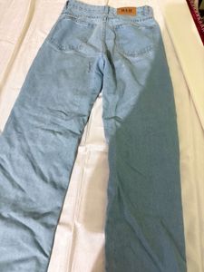 Light Wash Wide Leg Jeans