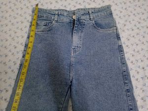 Light Wash Wide Leg Jeans
