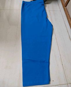 Blue half Leggings