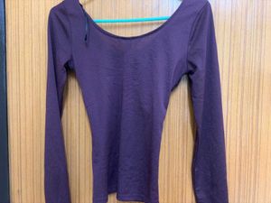 V-Neck hnm Full Sleeves Top