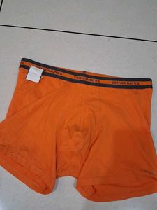 L Denver Hayes Orange Boxer Briefs