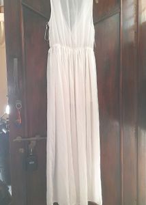 Elegant White Maxi Dress