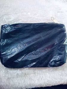 Multi-Utility Leather Pouch - Blue