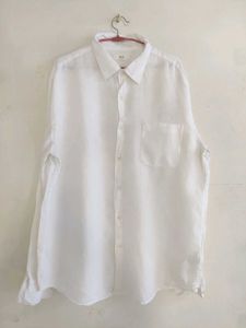 Classic White Linen Shirt