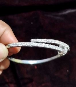Sparkling Crystal Cuff Bangle