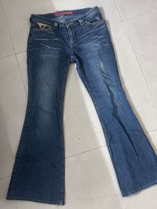 Retro Bootcut Jeans🔥Vintage Vibes!