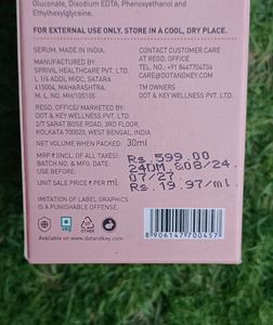 Dot &amp; Key Watermelon Face Serum