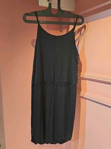 Black Sequin Embellished Dress