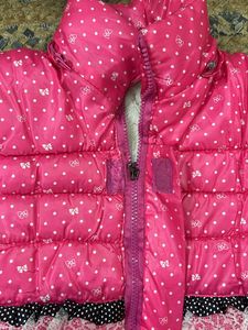 Combo: Winter Jacket, Party Frock &amp; Velvet Dress