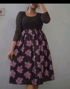 Combo Dress And Jeans Top shirt