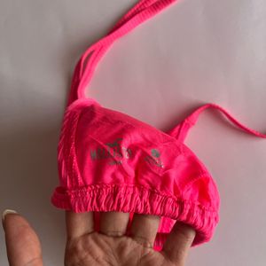Hollister Hot Pink Bikini Top