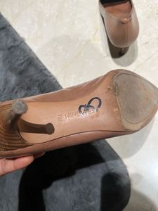 2 pure leather heels