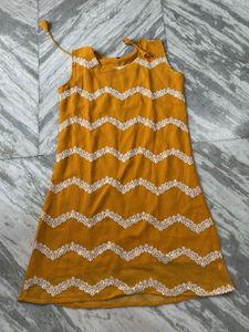 Elegant Mustard Yellow Kurta