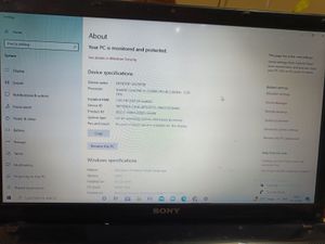 Sony Vaio Laptop For Sale