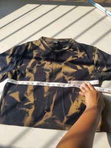 Unique Bleached Tie-Dye Tee