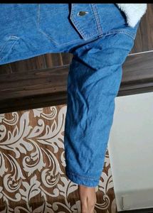 Cozy Sherpa Lined Denim Jacket
