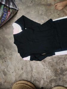 Black &amp; White Tracksuit Set