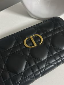 Dior Black Quilted Leather Wallet