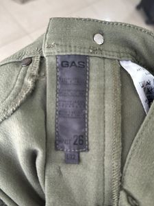 Gas Olive Skinny Jeans