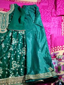 Green Sharara💚set